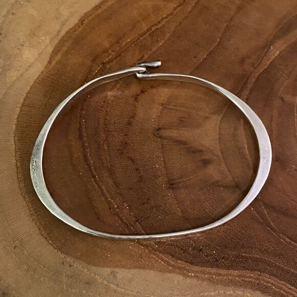 James Avery Hammered Hook-On Bracelet, Sterling Silver - Picture 1 of 5